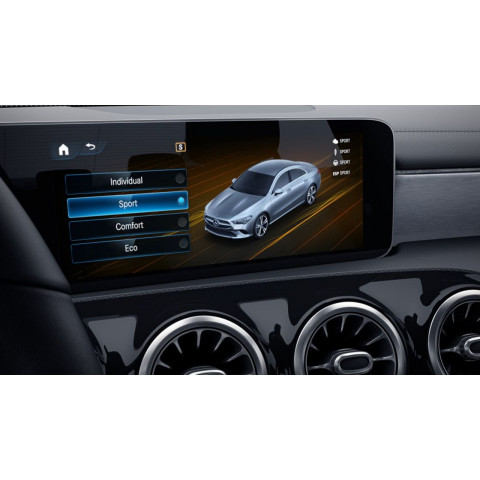 10.25 inch media touchscreen